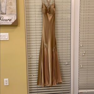 Cache Gold ballroom gown